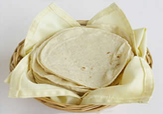 Paquete de tortillas de maíz